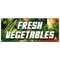 Signmission FRESH VEGETABLES BANNER SIGN produce farmer market picked veg organic B-96 Fresh Vegetables - alternate 1